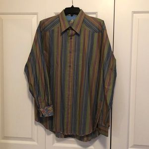 Men’s Robert Graham shirt from Neiman Marcus